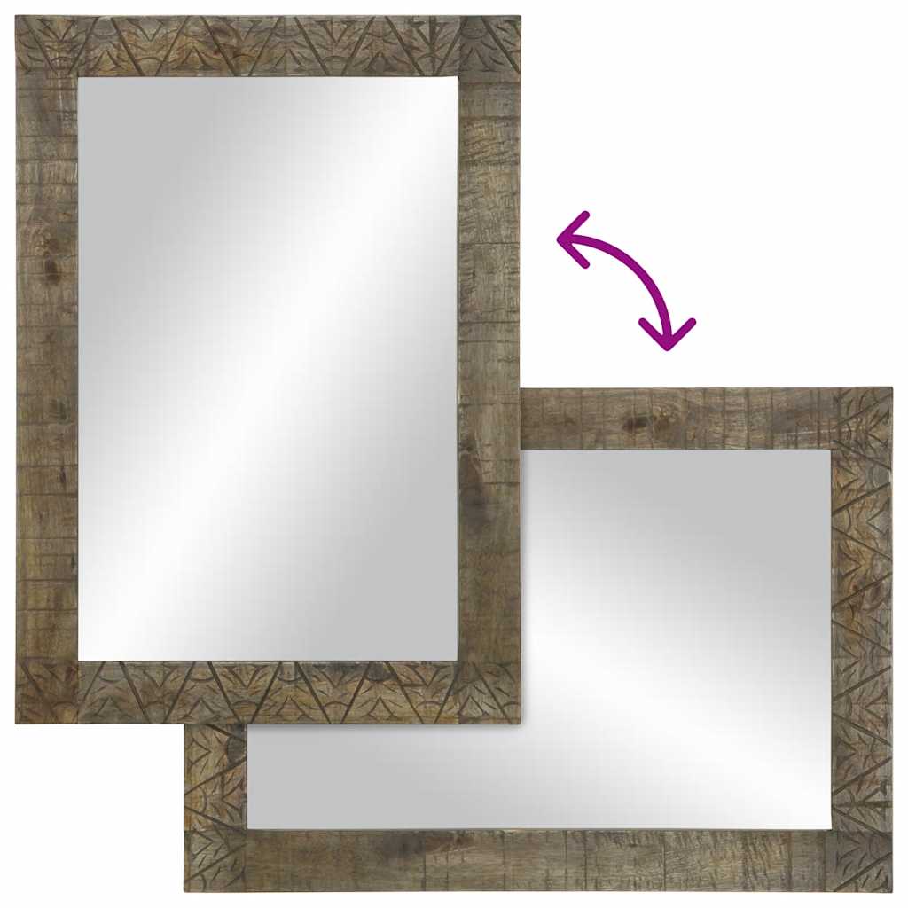 VXL8721158407986 g en hd 7 Set mobilier de baie, 3 piese, lemn masiv de mango Set mobilier de baie, 3 piese, lemn masiv de mango - imagine 8