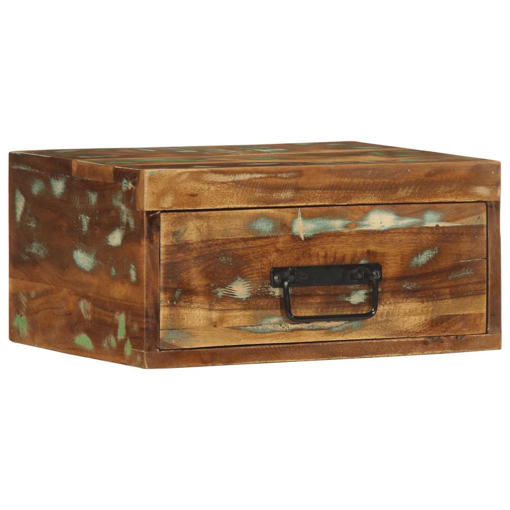 VXL8721158412379 g en hd 1 Noptiere de perete, 2 buc., lemn masiv reciclat Noptiere de perete, 2 buc., lemn masiv reciclat - imagine 2
