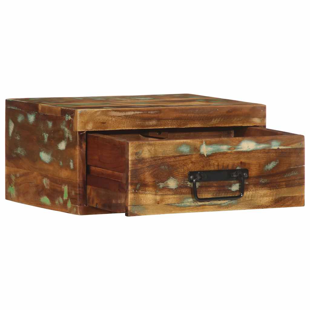 VXL8721158412379 g en hd 4 Noptiere de perete, 2 buc., lemn masiv reciclat Noptiere de perete, 2 buc., lemn masiv reciclat - imagine 5