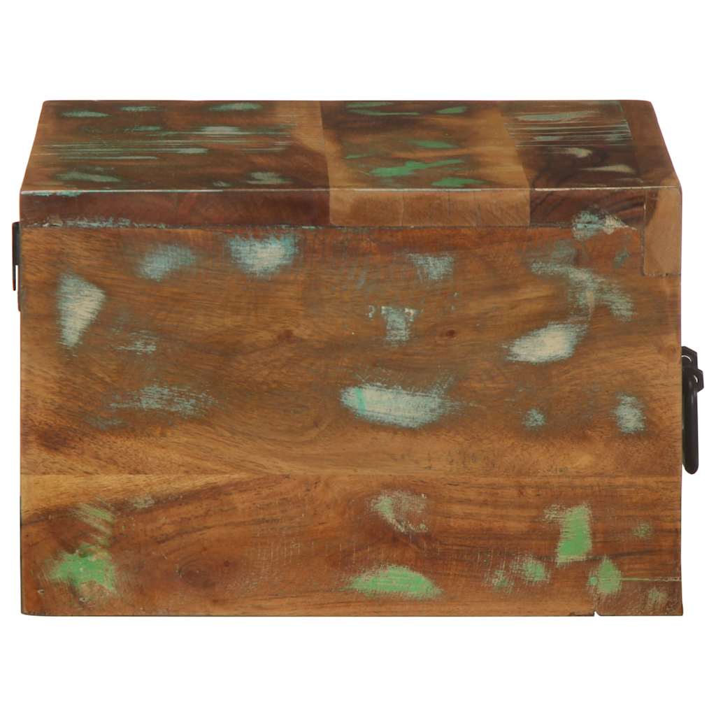 VXL8721158412379 g en hd 6 Noptiere de perete, 2 buc., lemn masiv reciclat Noptiere de perete, 2 buc., lemn masiv reciclat - imagine 7