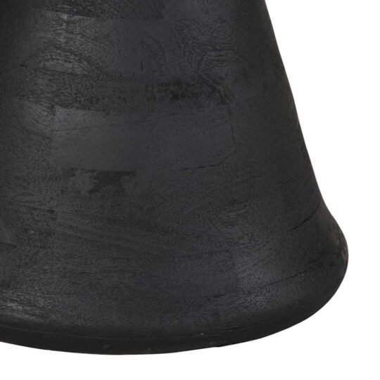 VXL8721158413161 g en hd 5 Masă laterală neagră Ø50x40 cm lemn masiv de mango VXL8721158413161 g en hd 5