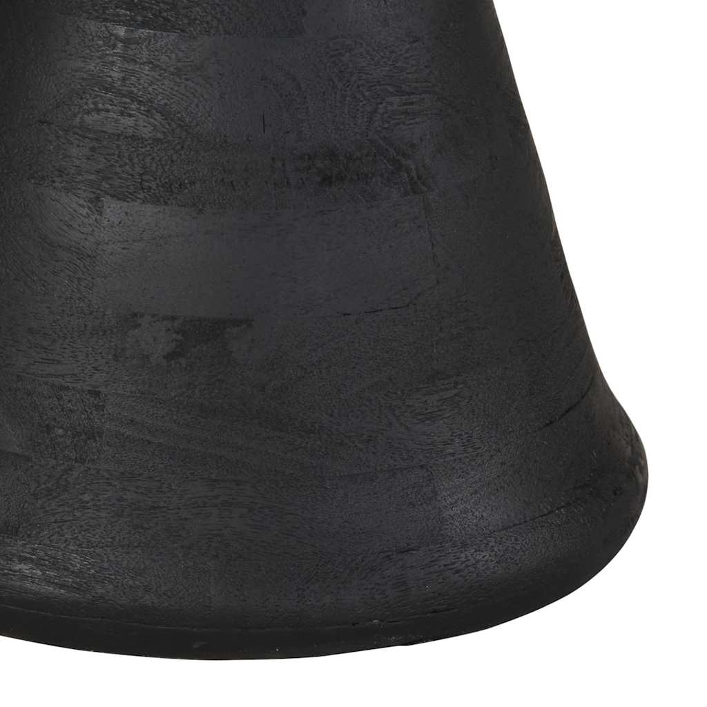 VXL8721158413161 g en hd 5 Masă laterală neagră Ø50x40 cm lemn masiv de mango Masă laterală neagră Ø50x40 cm lemn masiv de mango - imagine 6