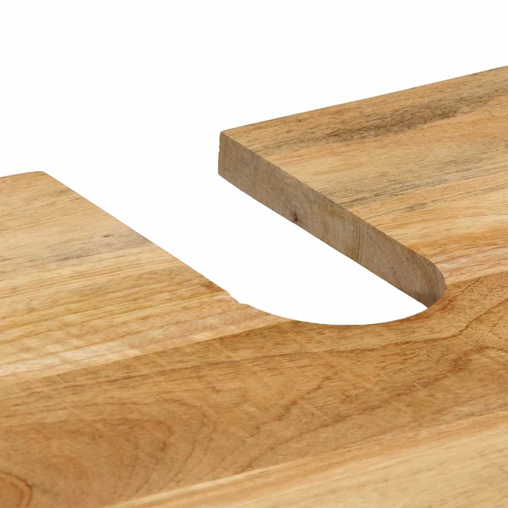 VXL8721158415349 g en hd 7 Set mobilier de baie, 2 piese, lemn masiv de mango Set mobilier de baie, 2 piese, lemn masiv de mango - imagine 8