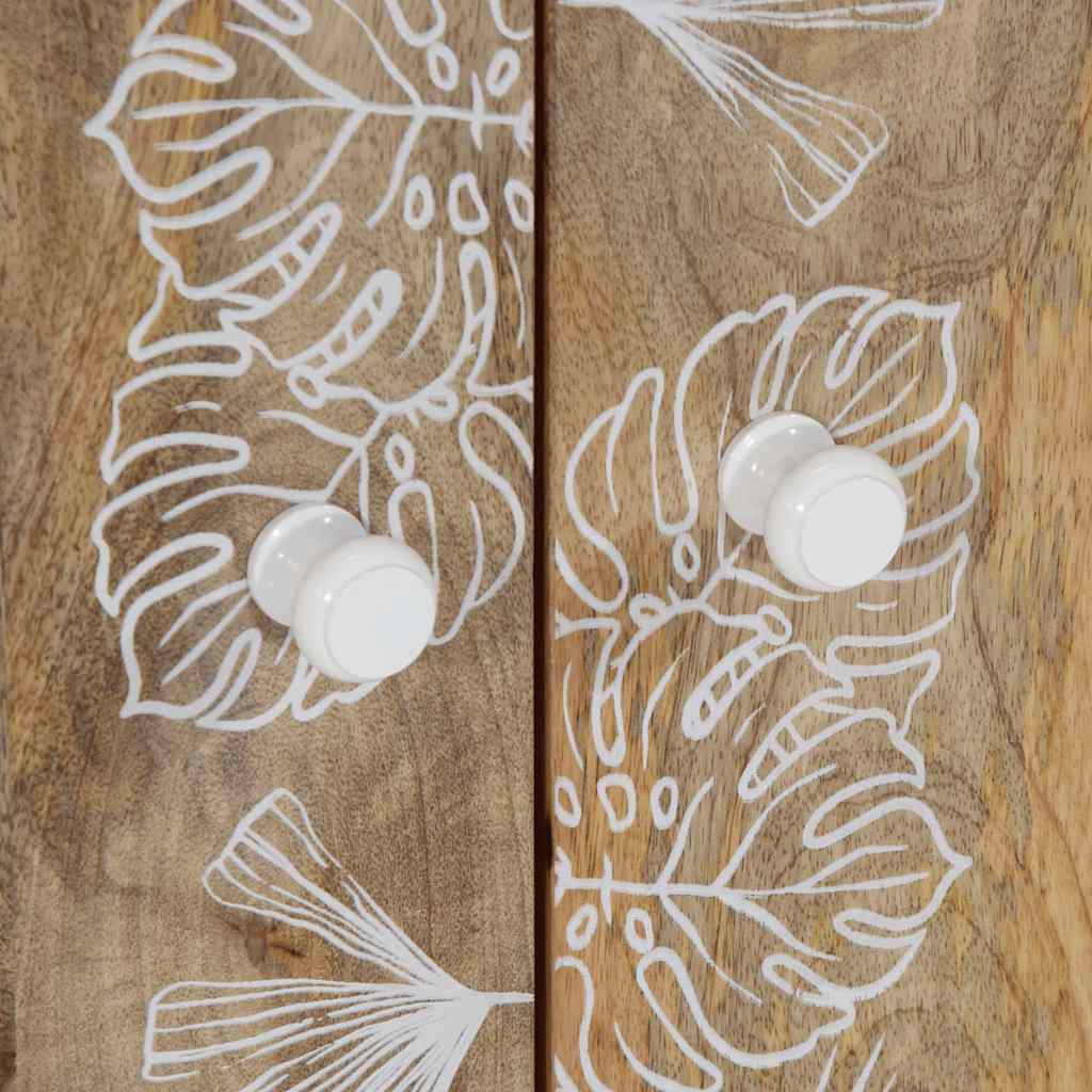 VXL8721158415349 g en hd 8 Set mobilier de baie, 2 piese, lemn masiv de mango Set mobilier de baie, 2 piese, lemn masiv de mango - imagine 9