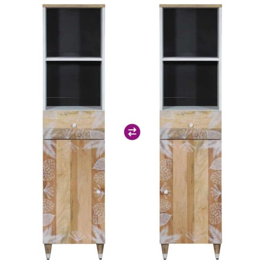 VXL8721158415356 g en hd 8 Set mobilier de baie, 3 piese, lemn masiv de mango VXL8721158415356 g en hd 8