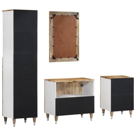 VXL8721158415363 g en hd 7 Set mobilier de baie, 4 piese, lemn masiv de mango VXL8721158415363 g en hd 7