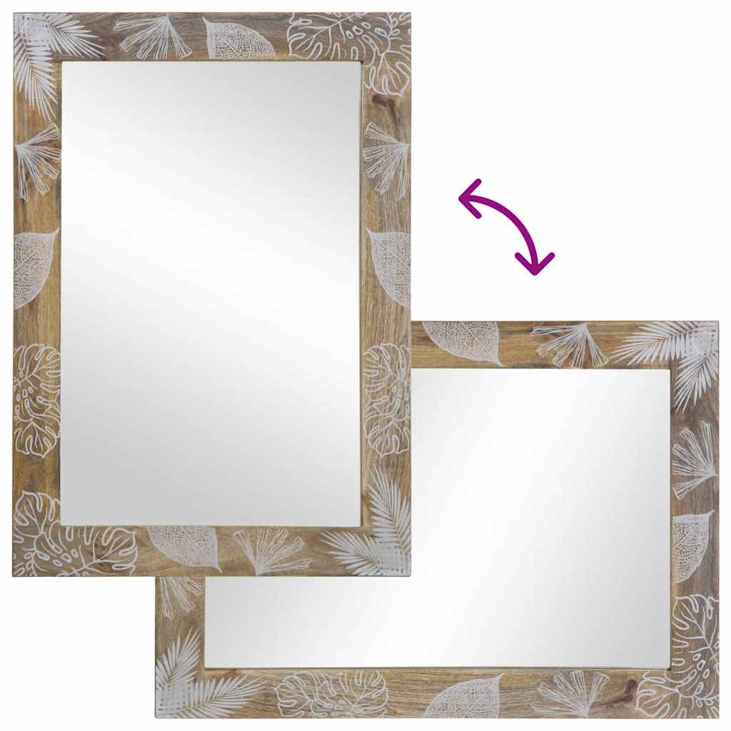 VXL8721158415370 g en hd 9 Set mobilier de baie, 5 piese, lemn masiv de mango Set mobilier de baie, 5 piese, lemn masiv de mango - imagine 10