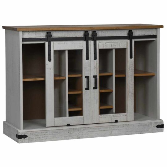 VXL8721158416209 g en hd 2 Bufetă HALDEN 2 uși glisante alb 112x40x80 cm lemn masiv VXL8721158416209 g en hd 2