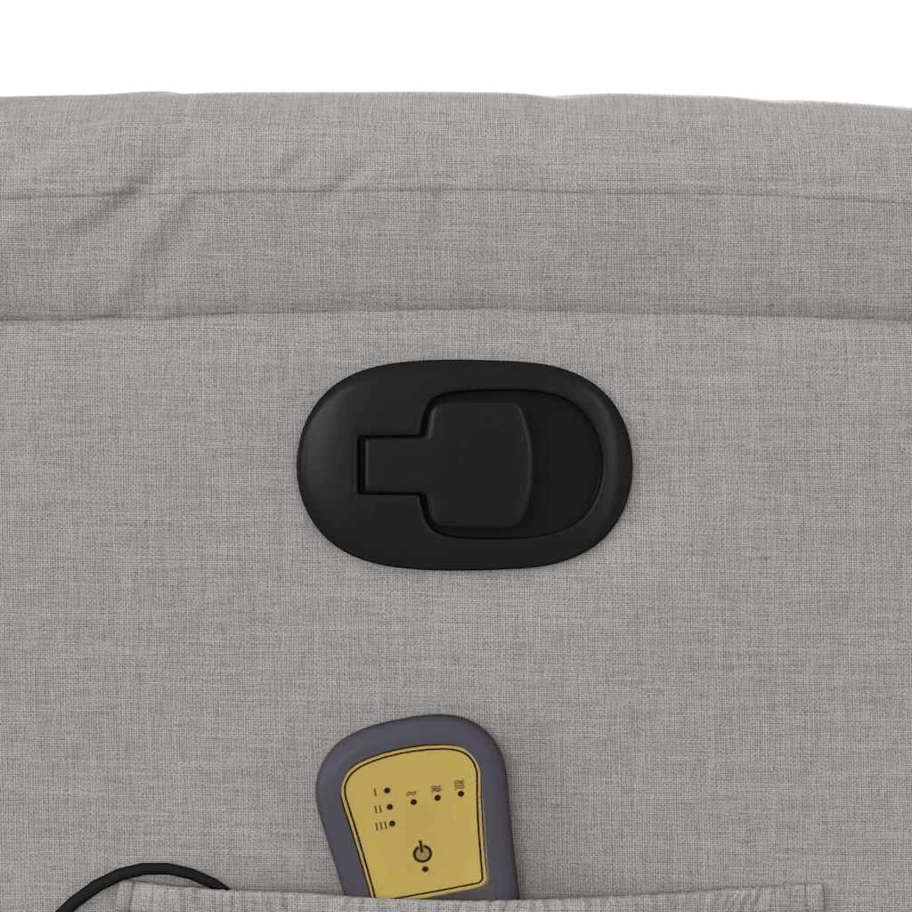 VXL8721158417367 g en hd 11 Scaun de masaj în picioare, înclinat, țesătură gri nor Scaun de masaj în picioare, înclinat, țesătură gri nor - imagine 12