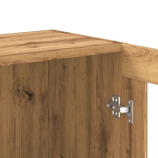 VXL8721158436801 g en hd 7 Bibliotecă, stejar artizanal, 82,5x30,5x80 cm, lemn prelucrat VXL8721158436801 g en hd 7