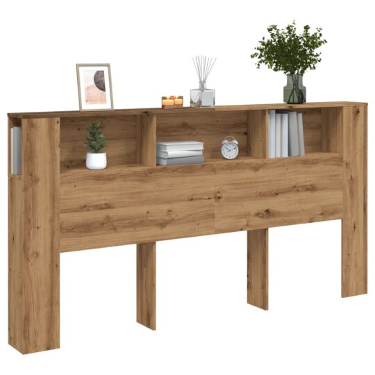 Tăblie pat/dulap lemn artizanal 200x18,5x102,5cm lemn prelucrat