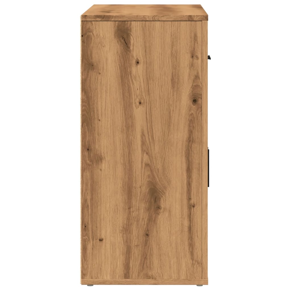 VXL8721158443458 g en hd 4 Dulap, stejar artizanal, 80x33x70 cm, lemn prelucrat Dulap, stejar artizanal, 80x33x70 cm, lemn prelucrat - imagine 6