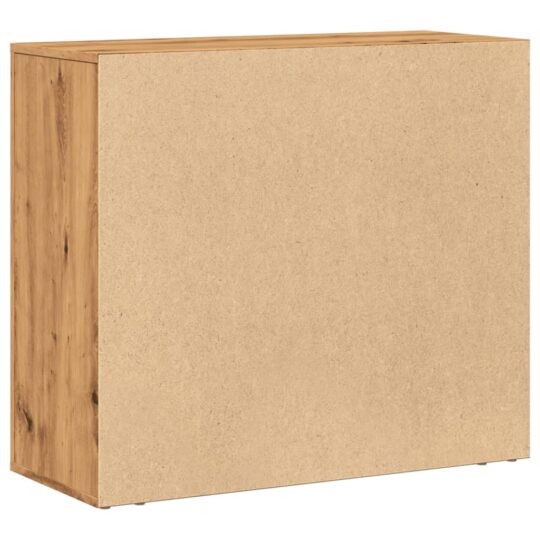 VXL8721158443458 g en hd 5 Dulap, stejar artizanal, 80x33x70 cm, lemn prelucrat VXL8721158443458 g en hd 5