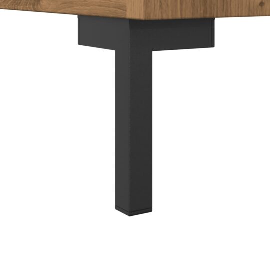 VXL8721158445568 g en hd 7 Dulap, stejar artizanal, 90x34x80 cm, lemn prelucrat VXL8721158445568 g en hd 7