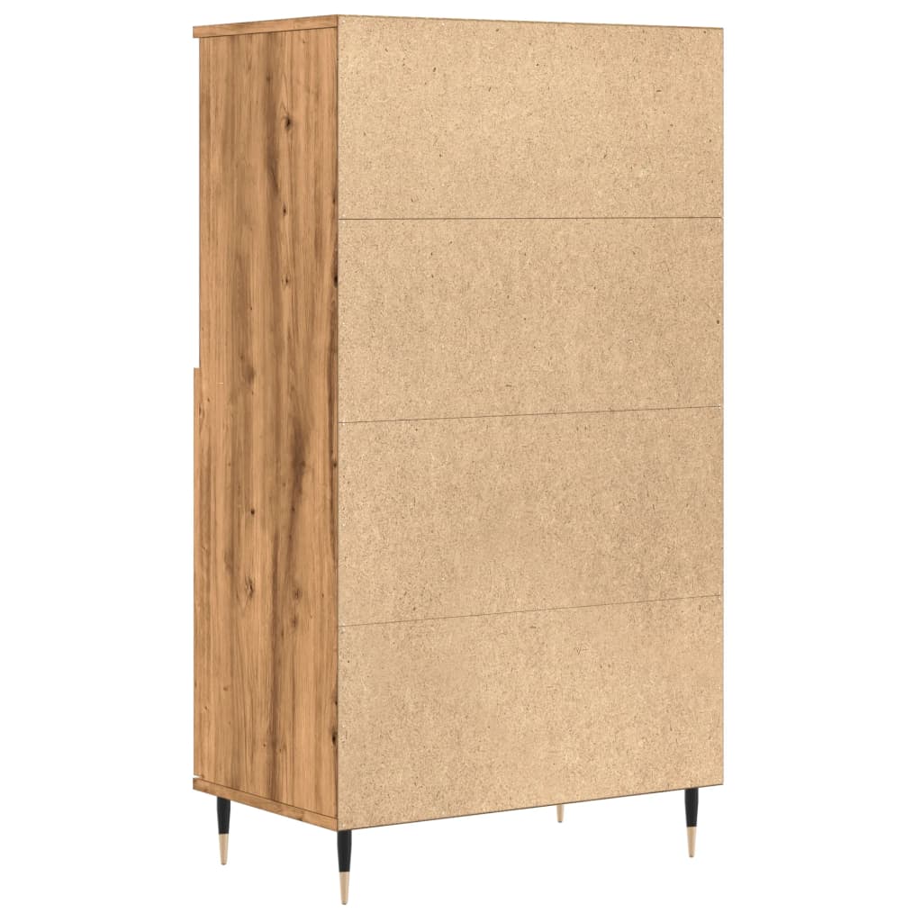 VXL8721158445926 g en hd 5 Dulap înalt, stejar artizanal, 60x36x110 cm, lemn prelucrat Dulap înalt, stejar artizanal, 60x36x110 cm, lemn prelucrat - imagine 7