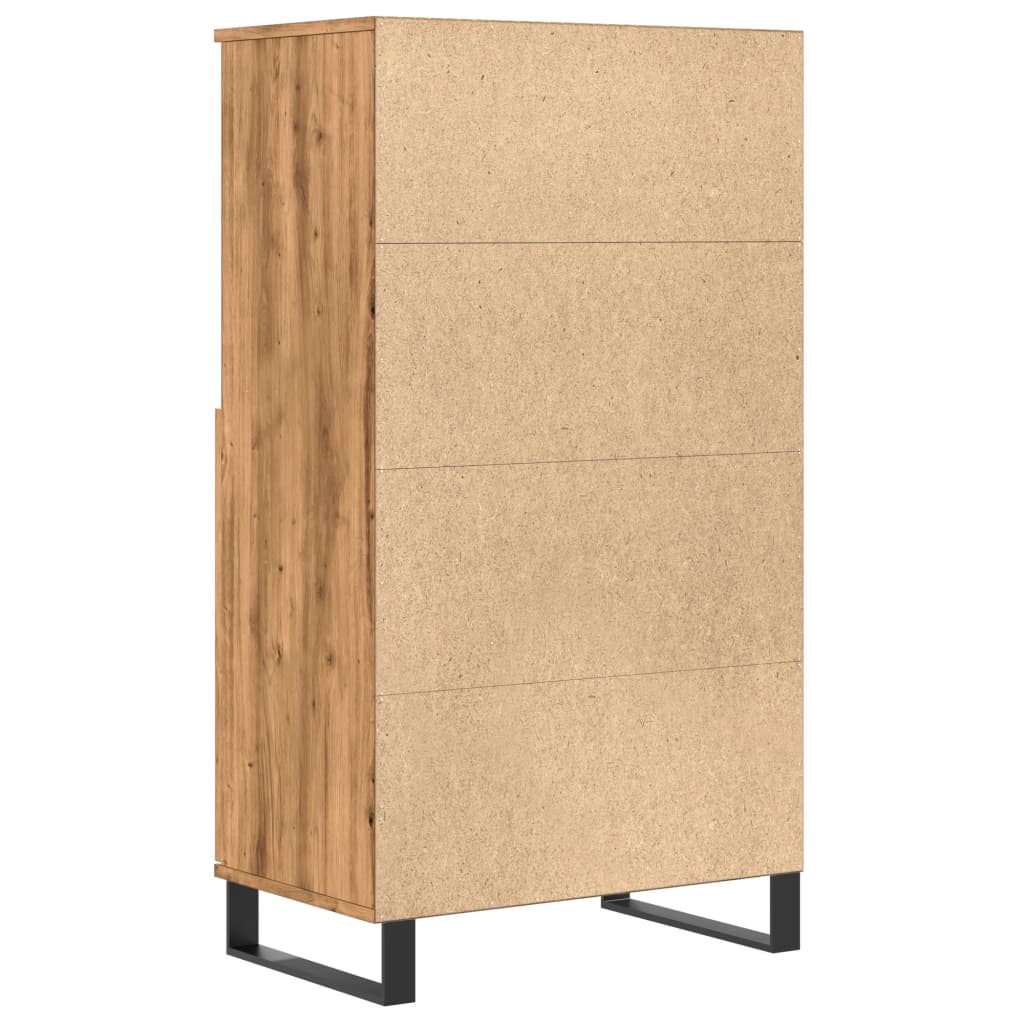 VXL8721158445940 g en hd 5 Dulap înalt, stejar artizanal, 60x36x110 cm, lemn prelucrat Dulap înalt, stejar artizanal, 60x36x110 cm, lemn prelucrat - imagine 7