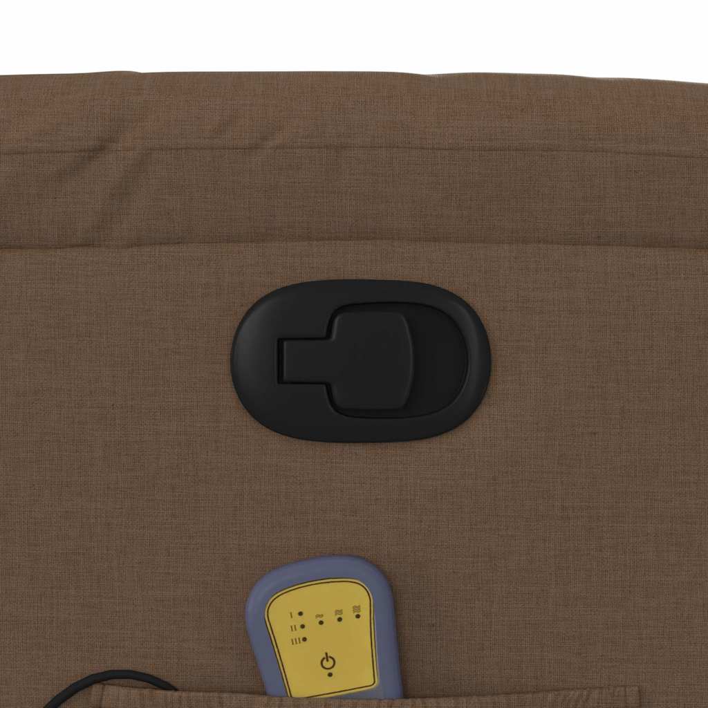 VXL8721158447197 g en hd 7 Fotoliu de masaj rabatabil, maro, material textil Fotoliu de masaj rabatabil, maro, material textil - imagine 9