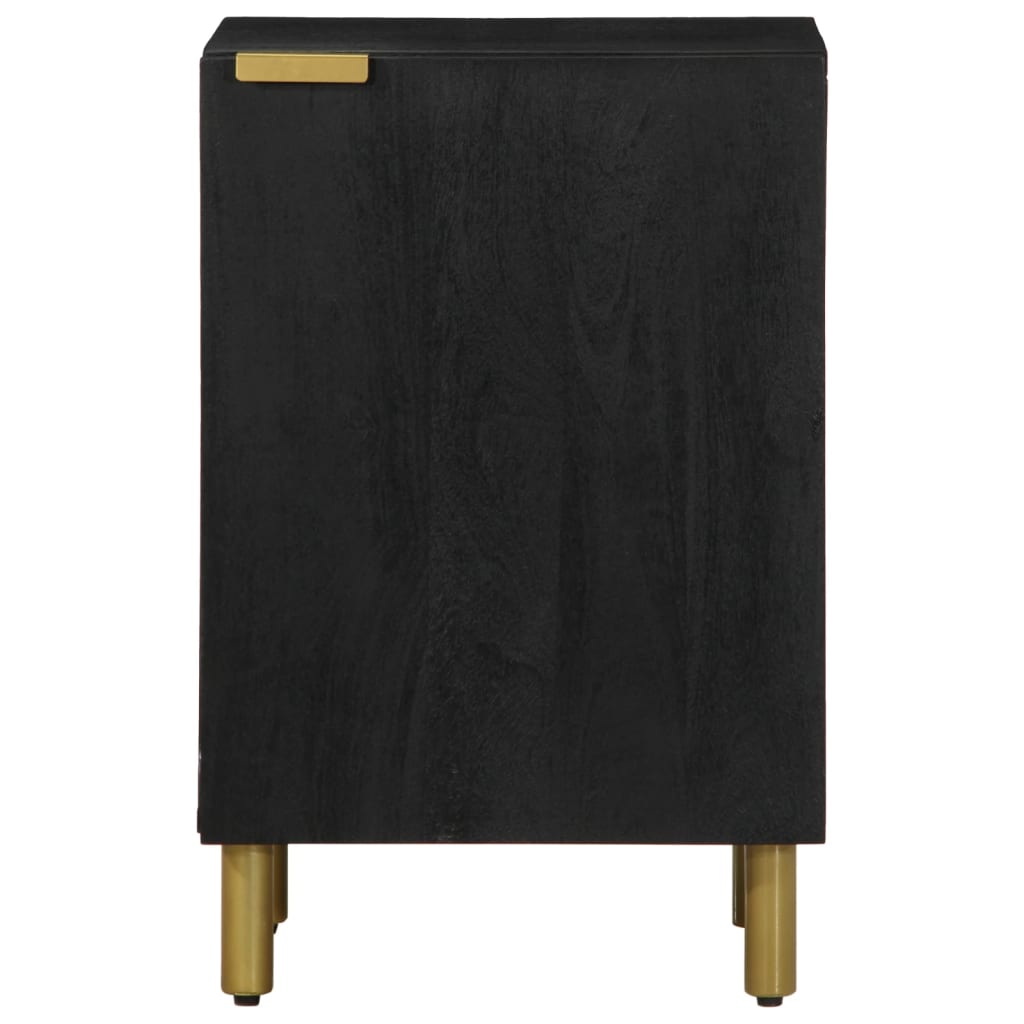 VXL8721158447623 g en hd 2 Dulap de baie, negru, 38x33x58 cm, lemn prelucrat Dulap de baie, negru, 38x33x58 cm, lemn prelucrat - imagine 3