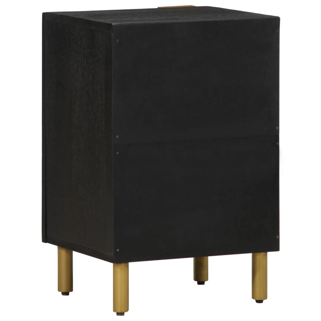 VXL8721158447623 g en hd 4 Dulap de baie, negru, 38x33x58 cm, lemn prelucrat Dulap de baie, negru, 38x33x58 cm, lemn prelucrat - imagine 5