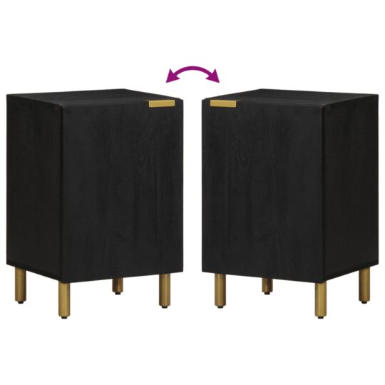 VXL8721158447623 g en hd 5 Dulap de baie, negru, 38x33x58 cm, lemn prelucrat VXL8721158447623 g en hd 5