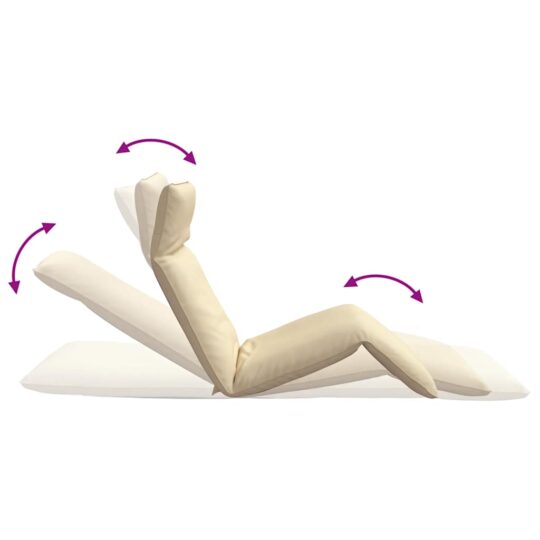 VXL8721158495112 g en hd 6 Șezlong pliabil Bej 175x54x8,5 cm țesătură Oxford VXL8721158495112 g en hd 6