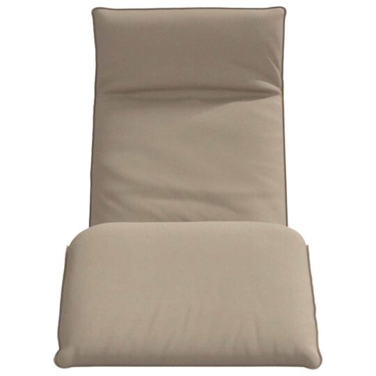 VXL8721158495167 g en hd 2 Șezlong pliabil, gri taupe, 175x54x8,5 cm, țesătură Oxford VXL8721158495167 g en hd 2
