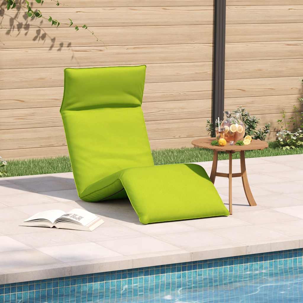 VXL8721158495198 g en hd 1 Șezlong pliabil, verde aprins, 175x54x8,5 cm, țesătură Oxford Șezlong pliabil, verde aprins, 175x54x8,5 cm, țesătură Oxford - imagine 3