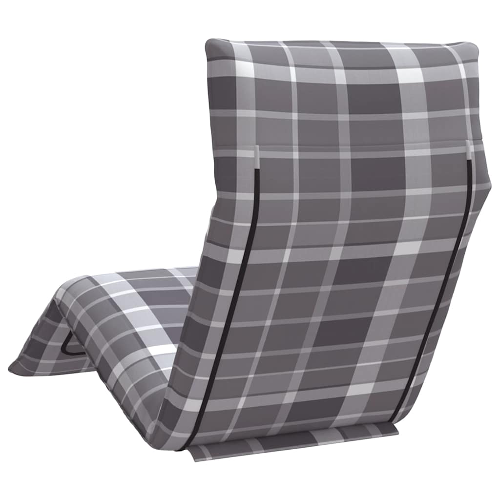 VXL8721158495228 g en hd 4 Șezlong pliabil, model în carouri gri, 175x54x8,5 cm Șezlong pliabil, model în carouri gri, 175x54x8,5 cm - imagine 6