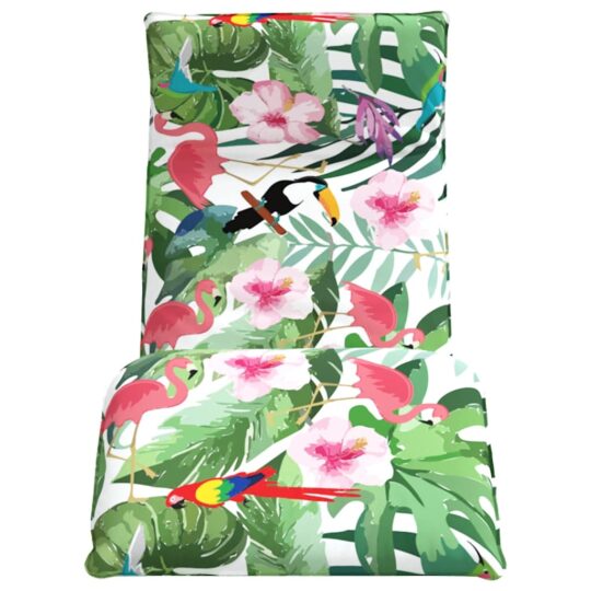 VXL8721158495259 g en hd 2 Șezlong pliabil, multicolor, 175x54x8,5 cm, țesătură Oxford VXL8721158495259 g en hd 2