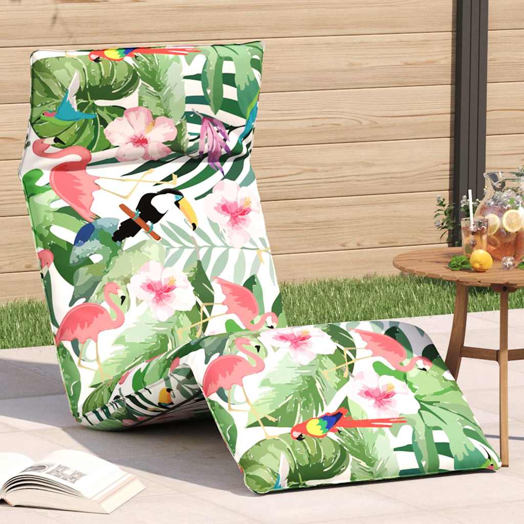 VXL8721158495259 m en hd 1 Șezlong pliabil, multicolor, 175x54x8,5 cm, țesătură Oxford Șezlong pliabil, multicolor, 175x54x8,5 cm, țesătură Oxford