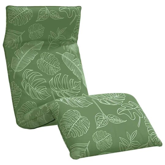 VXL8721158495273 a en hd 1 Șezlong pliabil cu model de frunze 175x54x8,5cm țesătură Oxford VXL8721158495273 a en hd 1