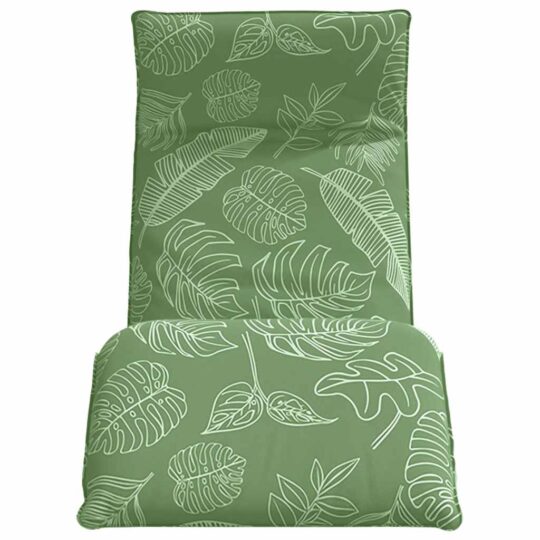 VXL8721158495273 g en hd 2 Șezlong pliabil cu model de frunze 175x54x8,5cm țesătură Oxford VXL8721158495273 g en hd 2