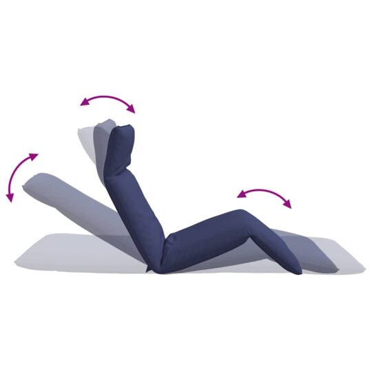 VXL8721158495303 g en hd 6 Șezlong pliabil, bleumarin, 175x54x8,5 cm, țesătură Oxford VXL8721158495303 g en hd 6