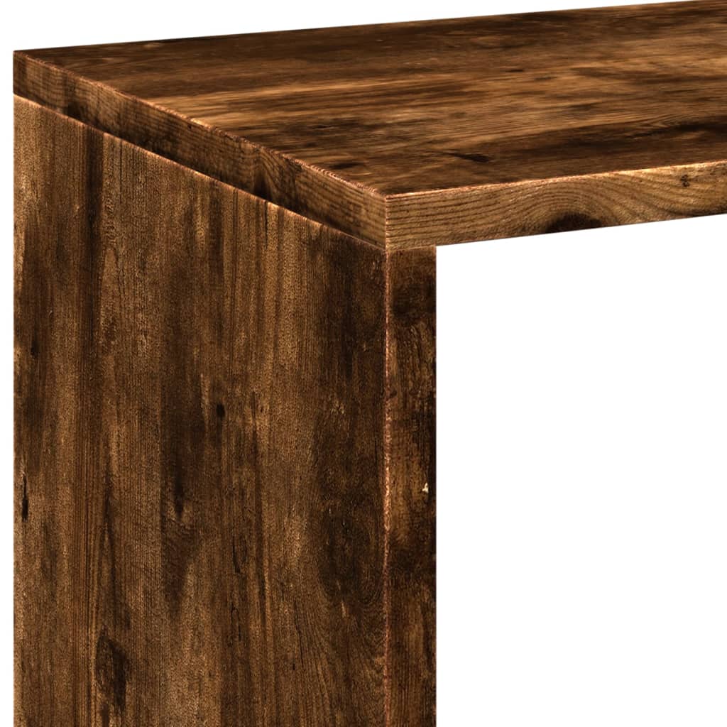 VXL8721158500489 g en hd 7 Bibliotecă/separator cameră stejar fumuriu 69,5x29x69,5 cm lemn Bibliotecă/separator cameră stejar fumuriu 69,5x29x69,5 cm lemn - imagine 9