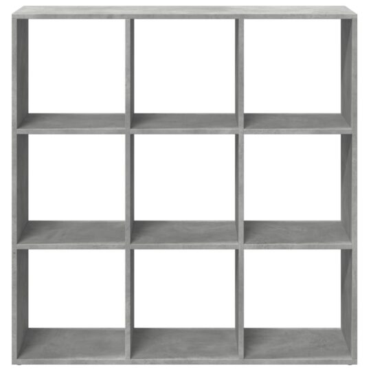 VXL8721158500830 g en hd 3 Bibliotecă/separator cameră gri beton 102x29x103,5 cm lemn VXL8721158500830 g en hd 3