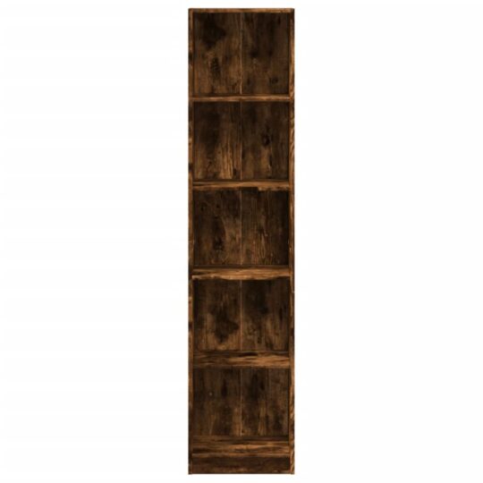 VXL8721158507068 g en hd 2 Bibliotecă, stejar fumuriu, 40x24x176 cm, lemn prelucrat VXL8721158507068 g en hd 2