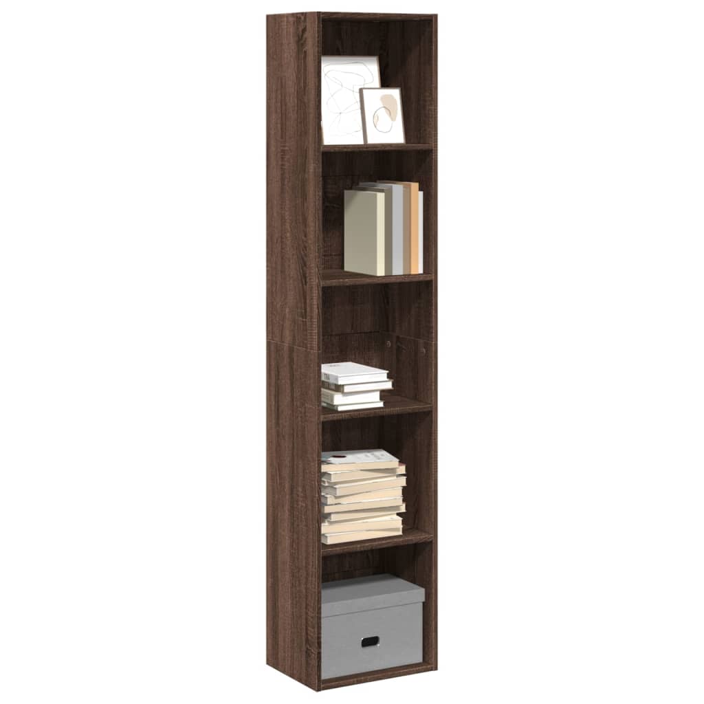 VXL8721158507990 m en hd 1 Bibliotecă, stejar maro, 40x30x189 cm, lemn prelucrat Bibliotecă, stejar maro, 40x30x189 cm, lemn prelucrat