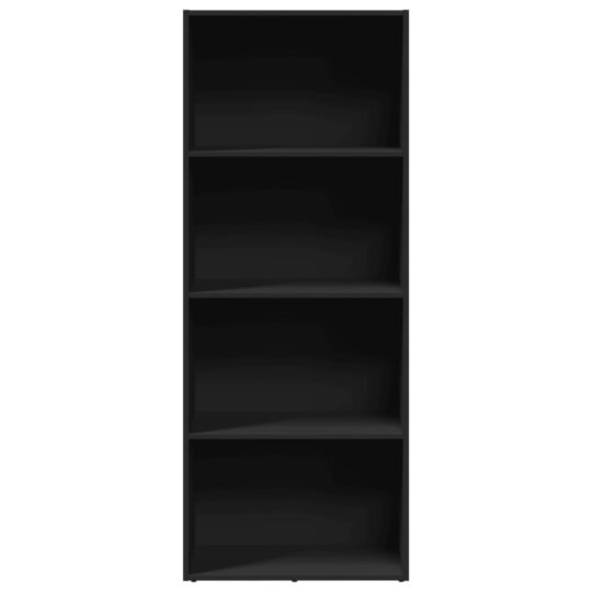 VXL8721158508171 g en hd 2 Bibliotecă, negru, 60x30x152 cm, lemn prelucrat VXL8721158508171 g en hd 2