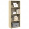 VXL8721158508188 m en hd 1 Bibliotecă, stejar sonoma, 60x30x152 cm, lemn prelucrat VXL8721158508188 m en hd 1