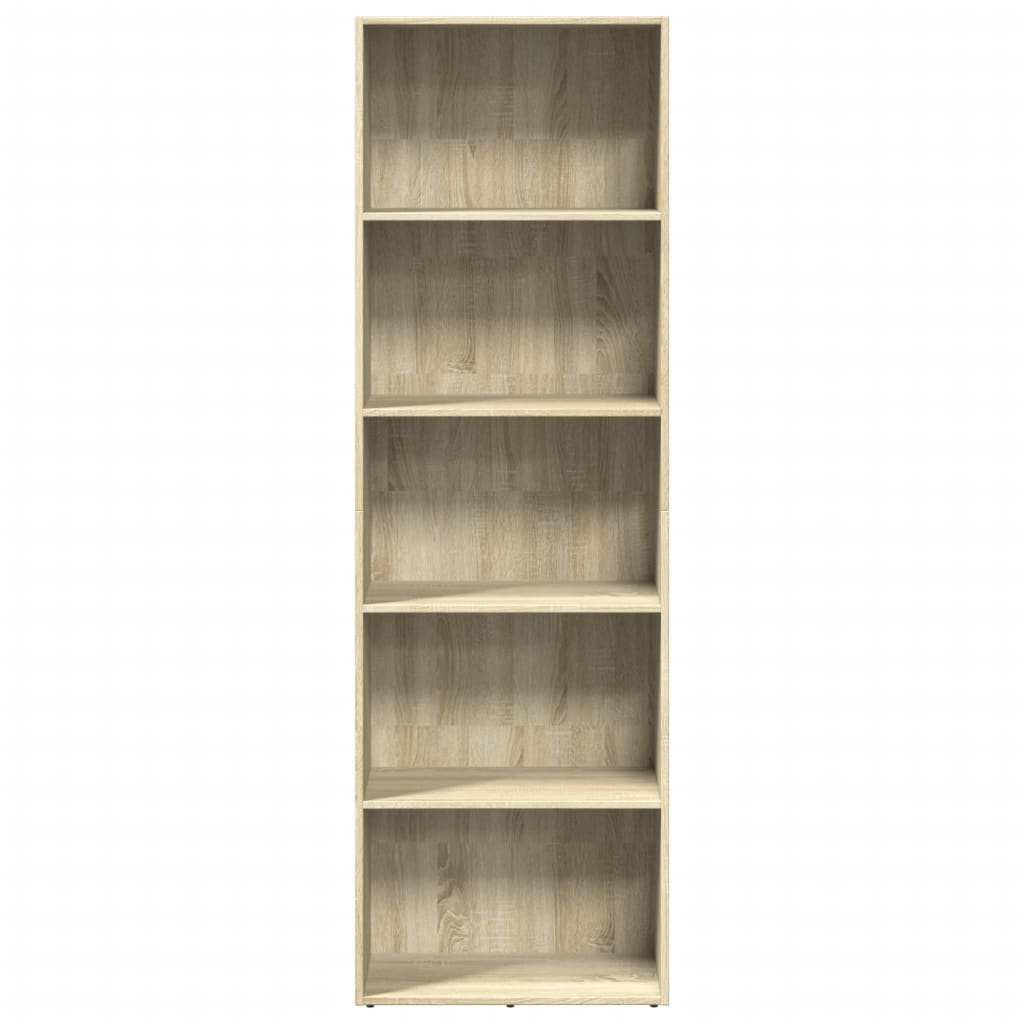VXL8721158508270 g en hd 2 Bibliotecă, stejar sonoma, 60x30x189 cm, lemn prelucrat Bibliotecă, stejar sonoma, 60x30x189 cm, lemn prelucrat - imagine 4