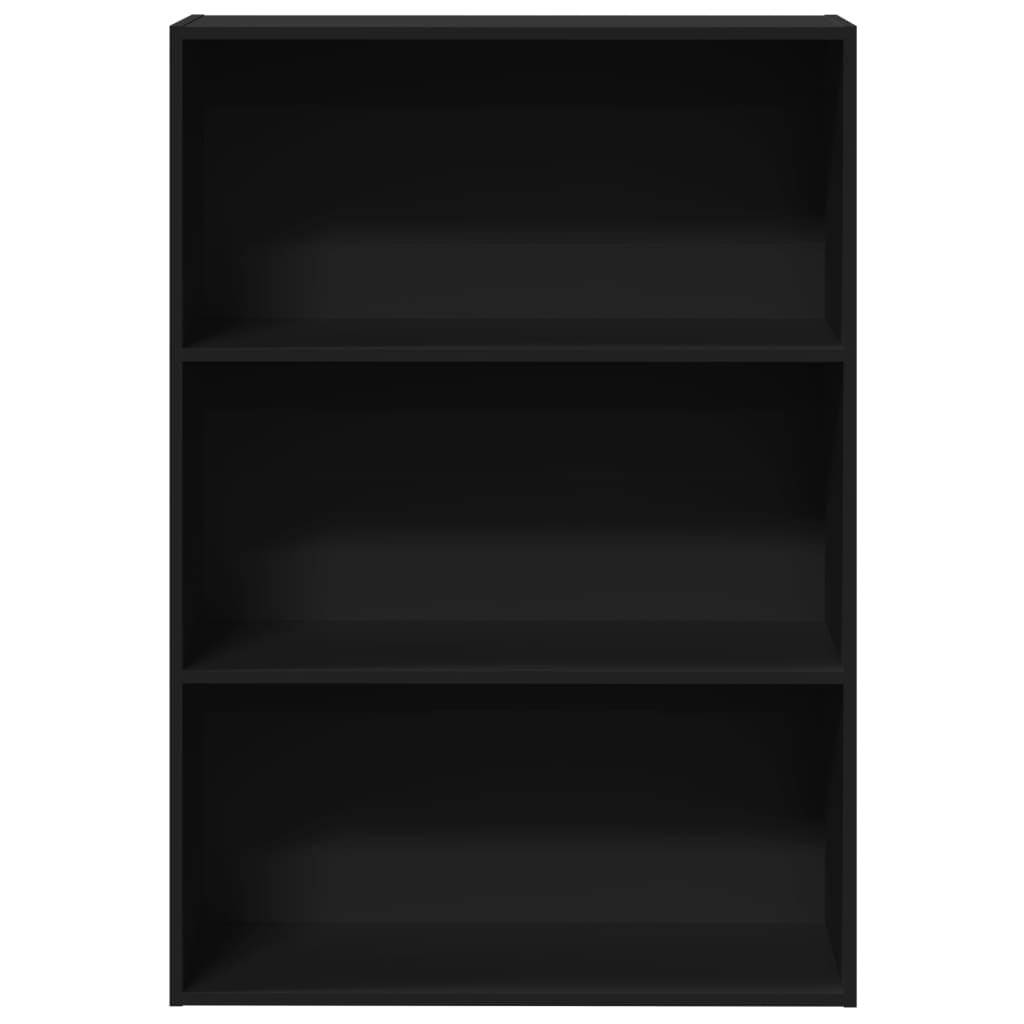 VXL8721158508409 g en hd 2 Bibliotecă, negru, 80x30x114 cm, lemn prelucrat Bibliotecă, negru, 80x30x114 cm, lemn prelucrat - imagine 4