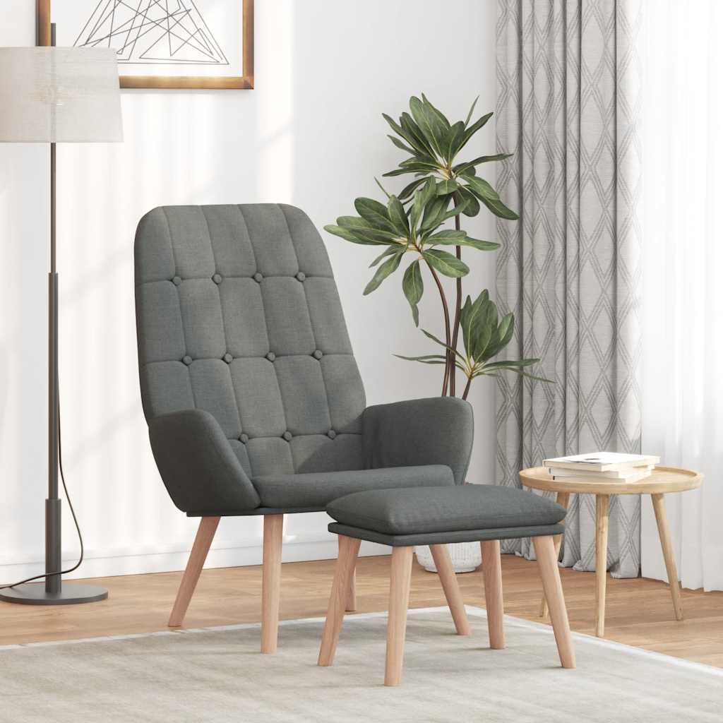 VXL8721158519979 m en hd 1 Scaun de relaxare cu taburet, gri deschis, textil Scaun de relaxare cu taburet, gri deschis, textil