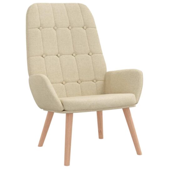 VXL8721158519986 g en hd 1 Scaun de relaxare cu taburet, crem, textil VXL8721158519986 g en hd 1