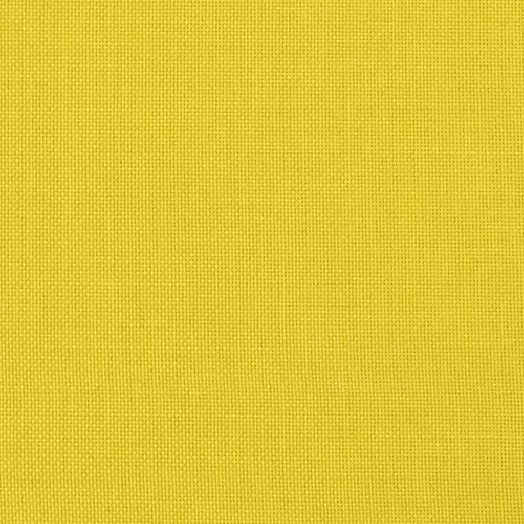 VXL8721158520012 g en hd 7 Scaun de relaxare cu taburet din material galben deschis Scaun de relaxare cu taburet din material galben deschis - imagine 9