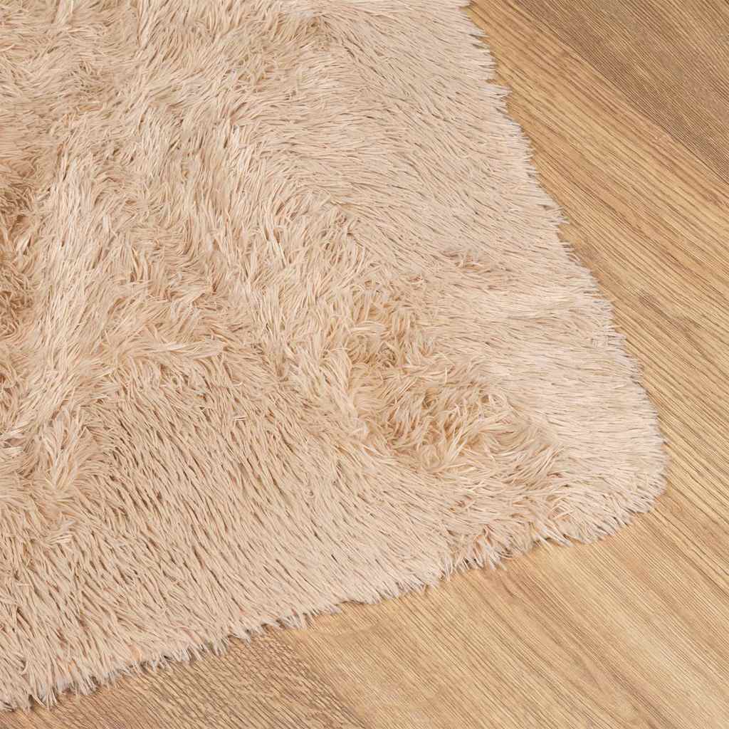 VXL8721158558312 g en hd 2 Covor shaggy cu pom înalt, NAVARRA, bej, 200x290 cm, poliester Covor shaggy cu pom înalt, NAVARRA, bej, 200x290 cm, poliester - imagine 4