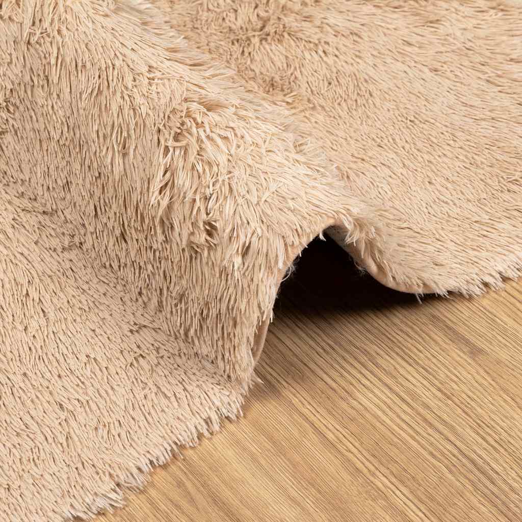 VXL8721158558312 g en hd 3 Covor shaggy cu pom înalt, NAVARRA, bej, 200x290 cm, poliester Covor shaggy cu pom înalt, NAVARRA, bej, 200x290 cm, poliester - imagine 5