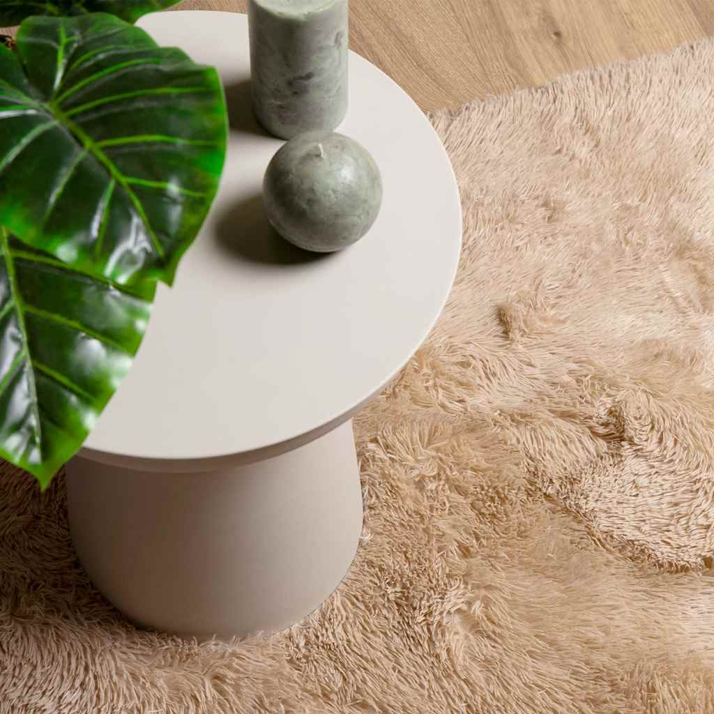 VXL8721158558312 g en hd 6 Covor shaggy cu pom înalt, NAVARRA, bej, 200x290 cm, poliester Covor shaggy cu pom înalt, NAVARRA, bej, 200x290 cm, poliester - imagine 8