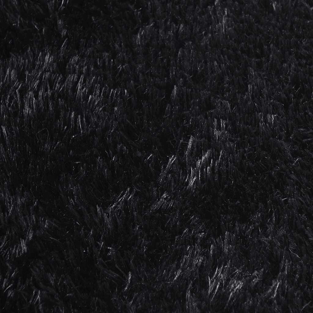 VXL8721158558329 g en hd 7 Covor shaggy cu pom înalt, NAVARRA, negru, 200x290cm, poliester Covor shaggy cu pom înalt, NAVARRA, negru, 200x290cm, poliester - imagine 9