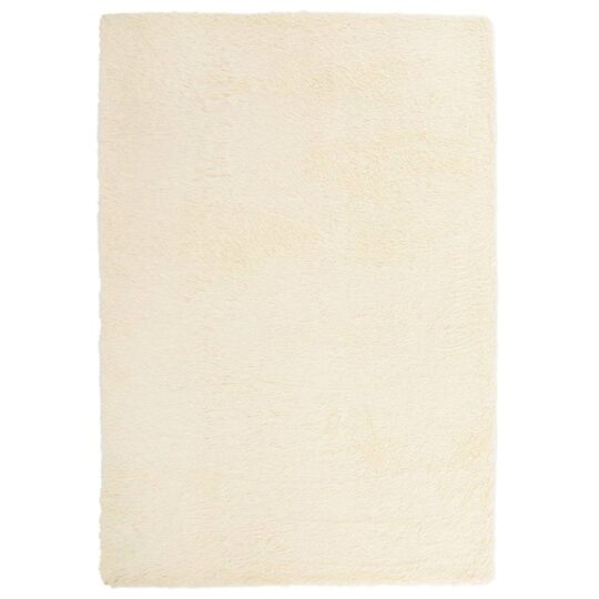 Alternative view of Covor shaggy cu pom înalt, NAVARRA, crem, 200x290 cm, poliester