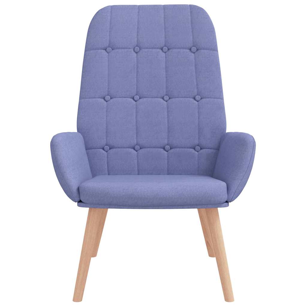 VXL8721158559739 g en hd 1 Scaun de relaxare, jeans albastru, material textil Scaun de relaxare, jeans albastru, material textil - imagine 3